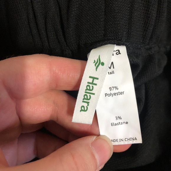 Halara Flex™ High Waisted Pocket Wide Leg Waffle Work Pants Size XL Career - Picture 10 of 16